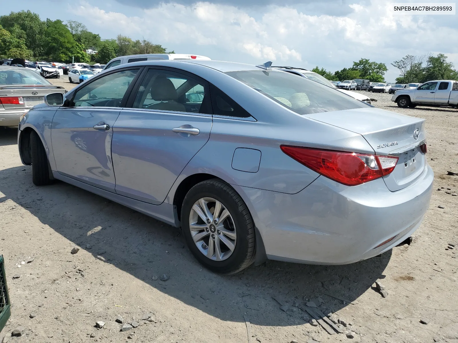 2011 Hyundai Sonata Gls VIN: 5NPEB4AC7BH289593 Lot: 61939384