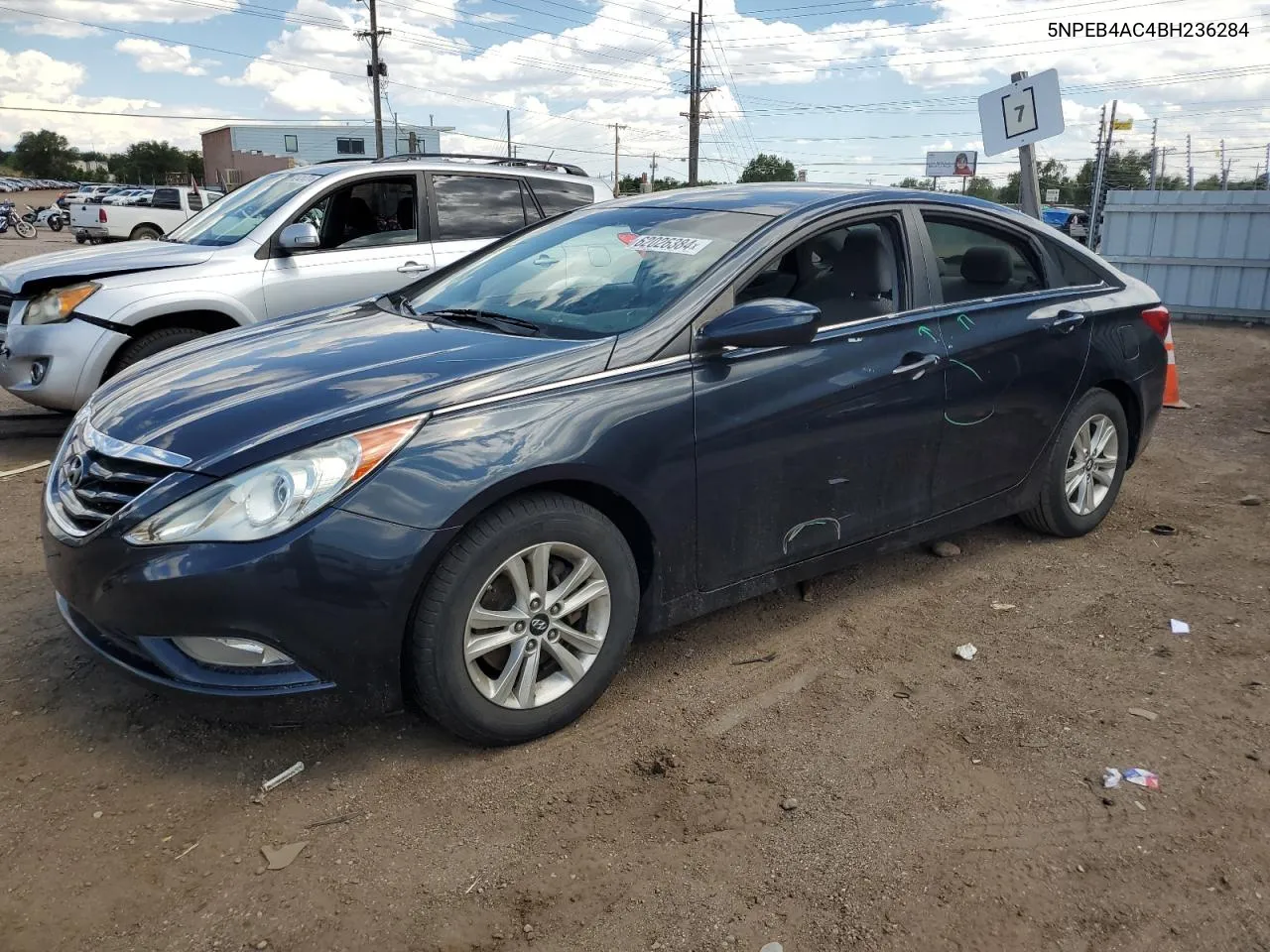 2011 Hyundai Sonata Gls VIN: 5NPEB4AC4BH236284 Lot: 62026384