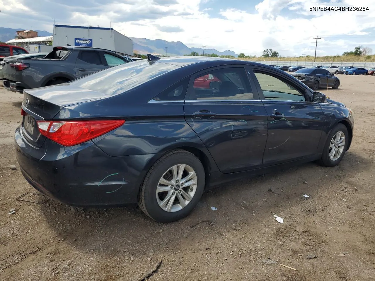 5NPEB4AC4BH236284 2011 Hyundai Sonata Gls