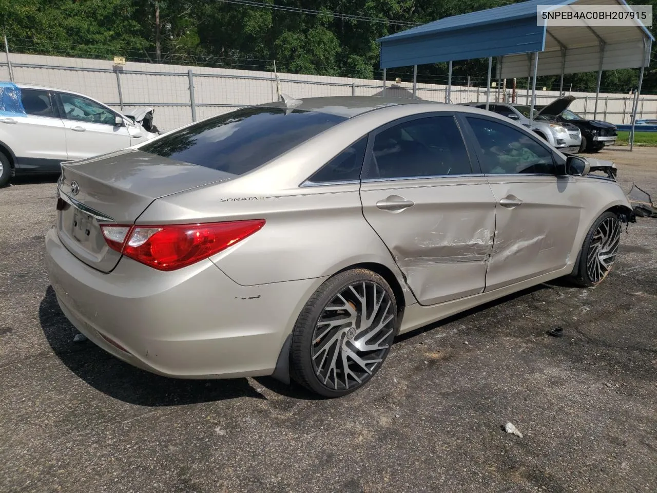 2011 Hyundai Sonata Gls VIN: 5NPEB4AC0BH207915 Lot: 62056234