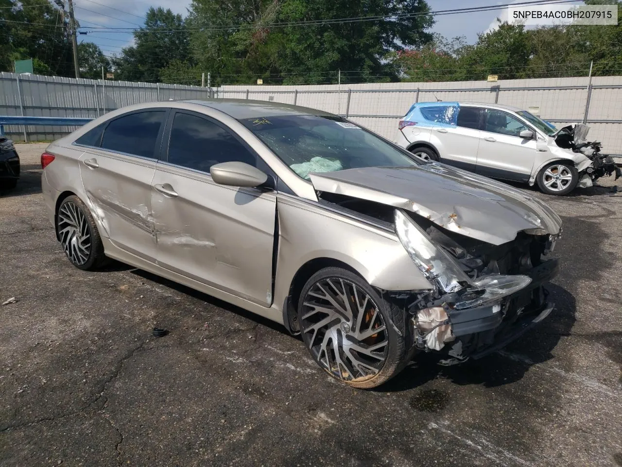 2011 Hyundai Sonata Gls VIN: 5NPEB4AC0BH207915 Lot: 62056234