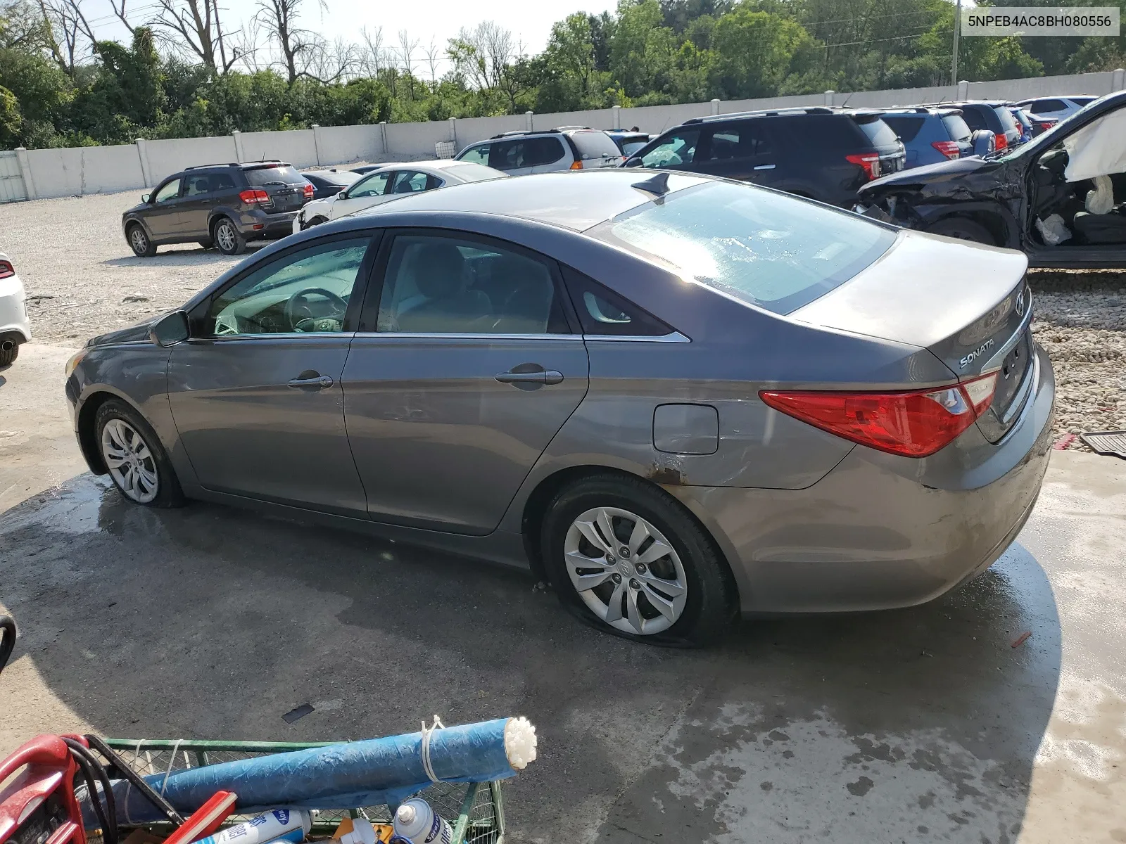 2011 Hyundai Sonata Gls VIN: 5NPEB4AC8BH080556 Lot: 62098764