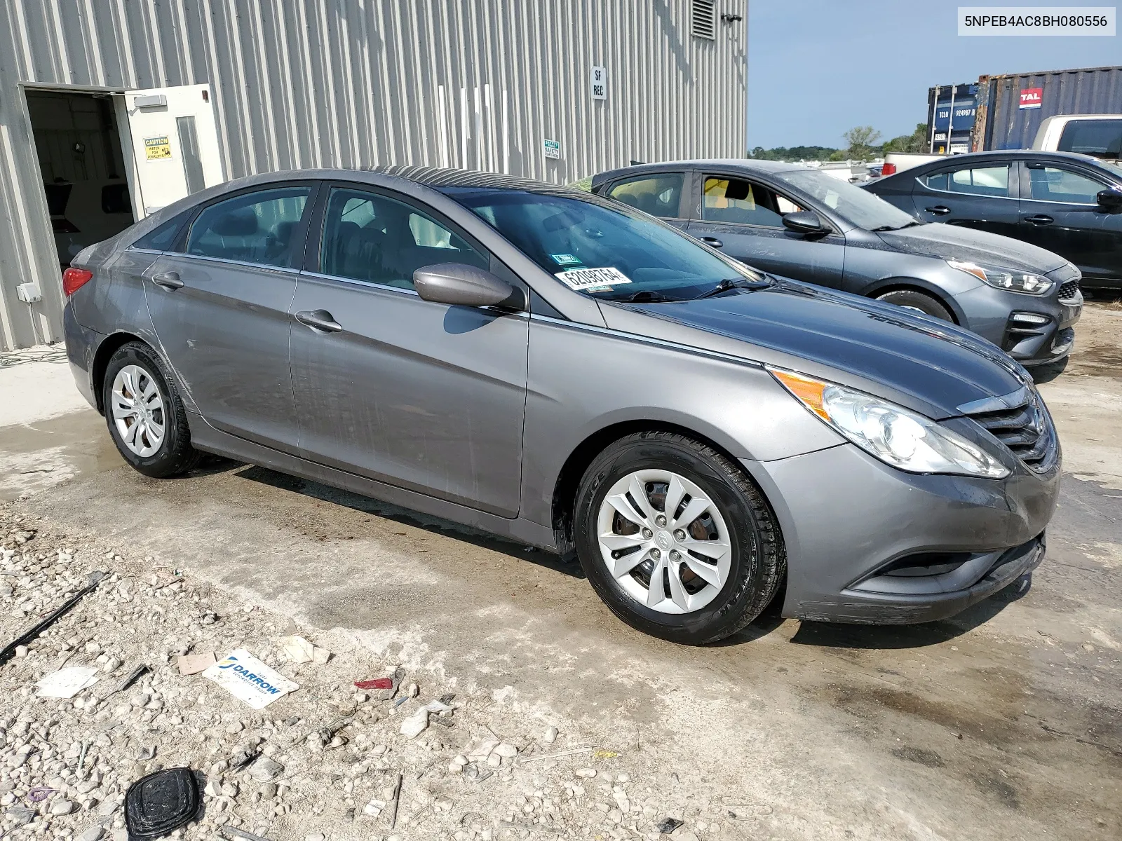 5NPEB4AC8BH080556 2011 Hyundai Sonata Gls