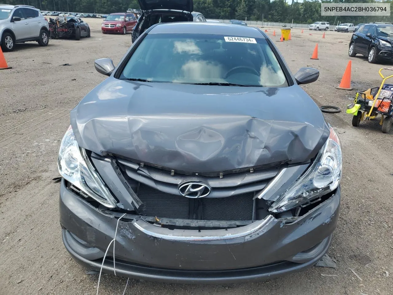 2011 Hyundai Sonata Gls VIN: 5NPEB4AC2BH036794 Lot: 62446734