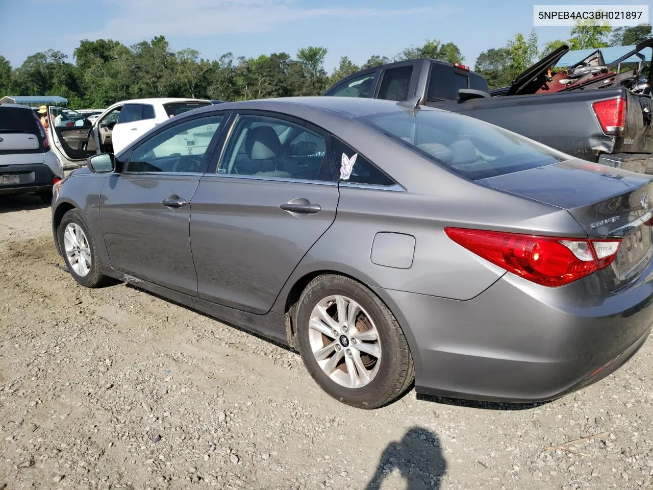 2011 Hyundai Sonata Gls VIN: 5NPEB4AC3BH021897 Lot: 62547634