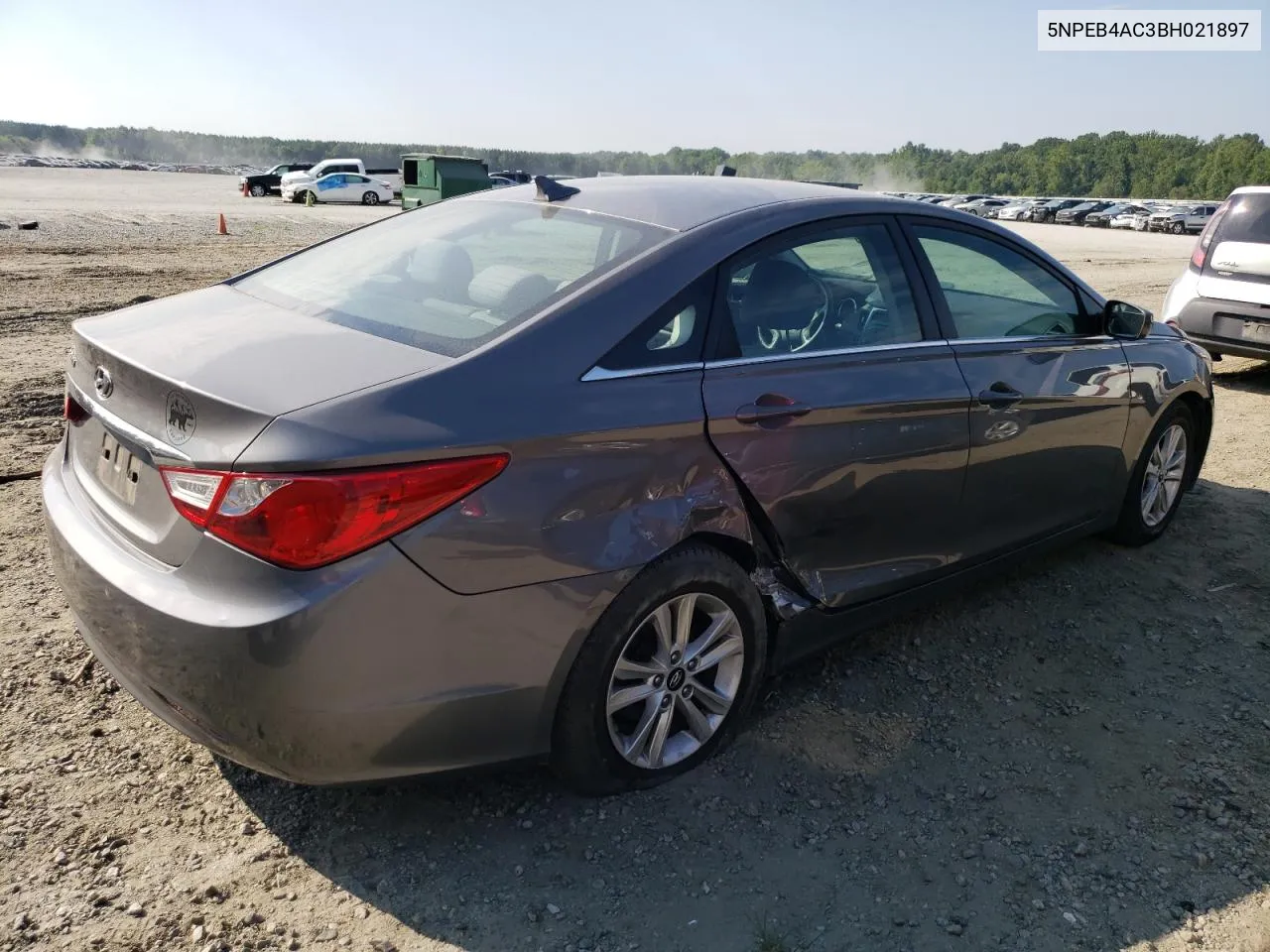 2011 Hyundai Sonata Gls VIN: 5NPEB4AC3BH021897 Lot: 62547634