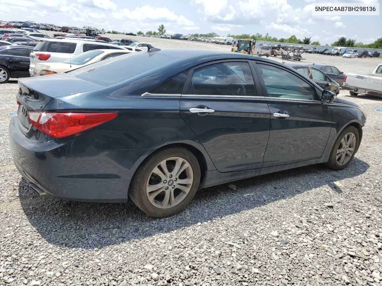 2011 Hyundai Sonata Se VIN: 5NPEC4AB7BH298136 Lot: 62608374