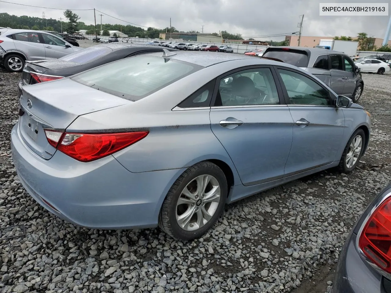 5NPEC4ACXBH219163 2011 Hyundai Sonata Se