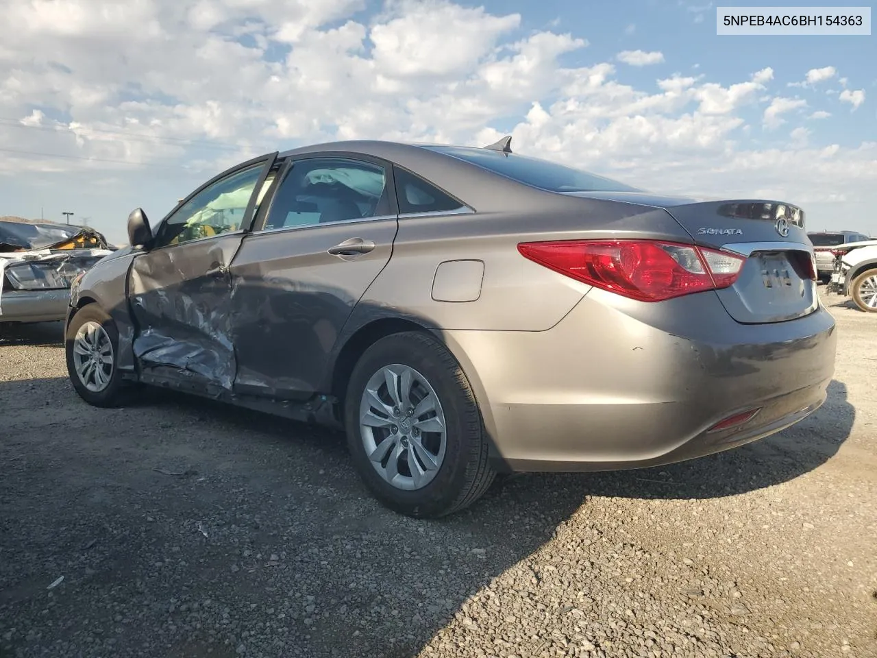 2011 Hyundai Sonata Gls VIN: 5NPEB4AC6BH154363 Lot: 63542814