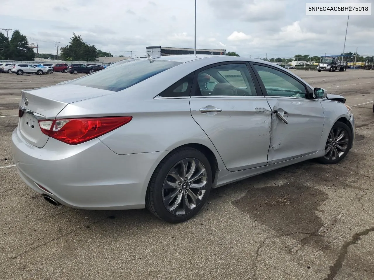 2011 Hyundai Sonata Se VIN: 5NPEC4AC6BH275018 Lot: 63638494