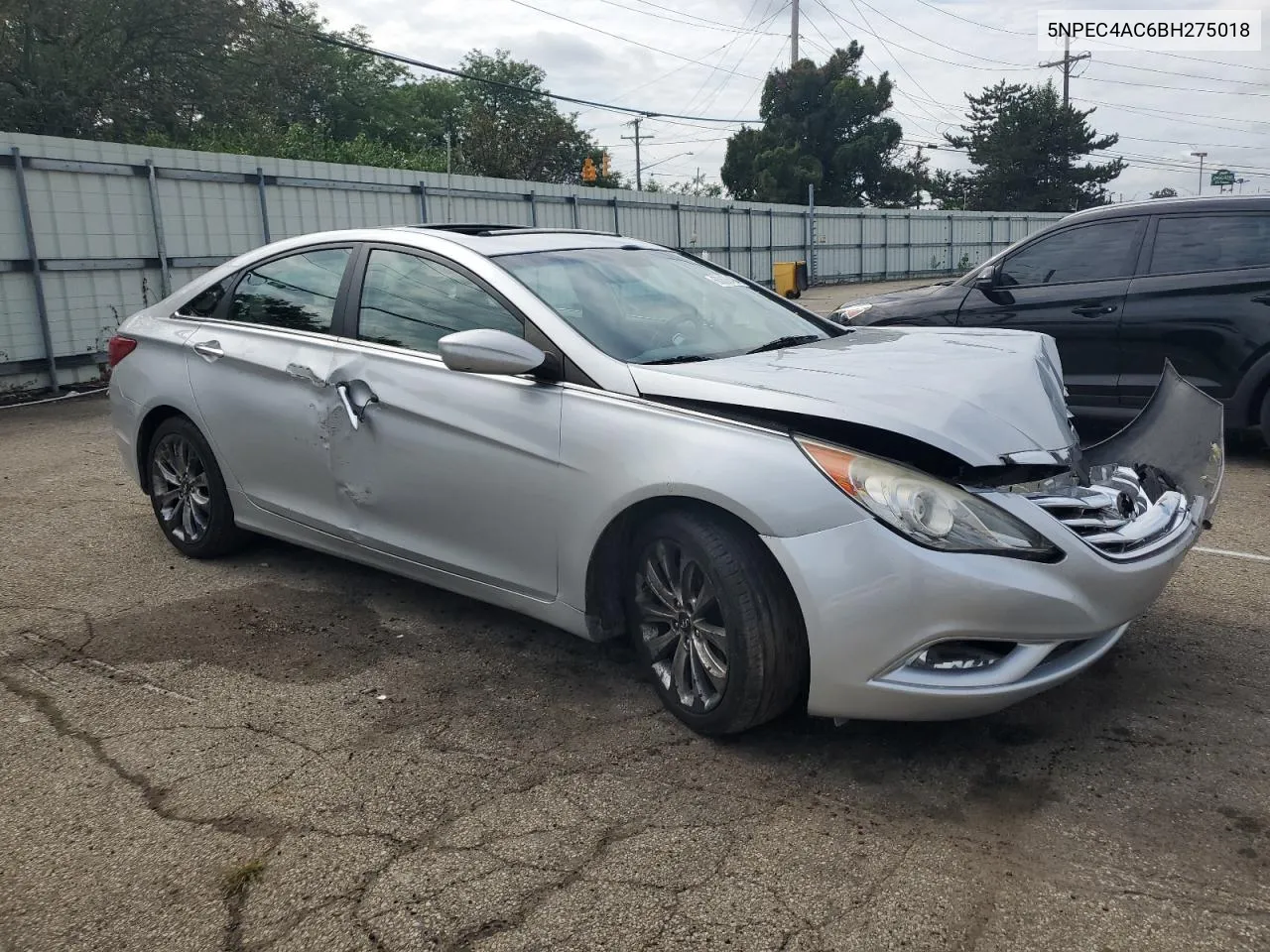 2011 Hyundai Sonata Se VIN: 5NPEC4AC6BH275018 Lot: 63638494