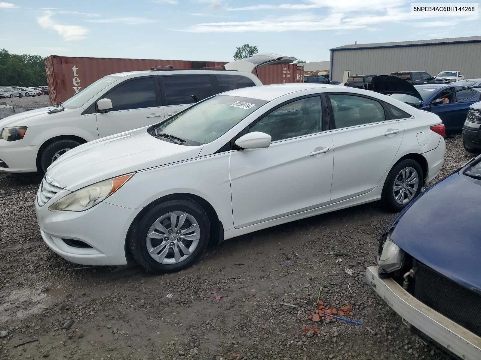 5NPEB4AC6BH144268 2011 Hyundai Sonata Gls