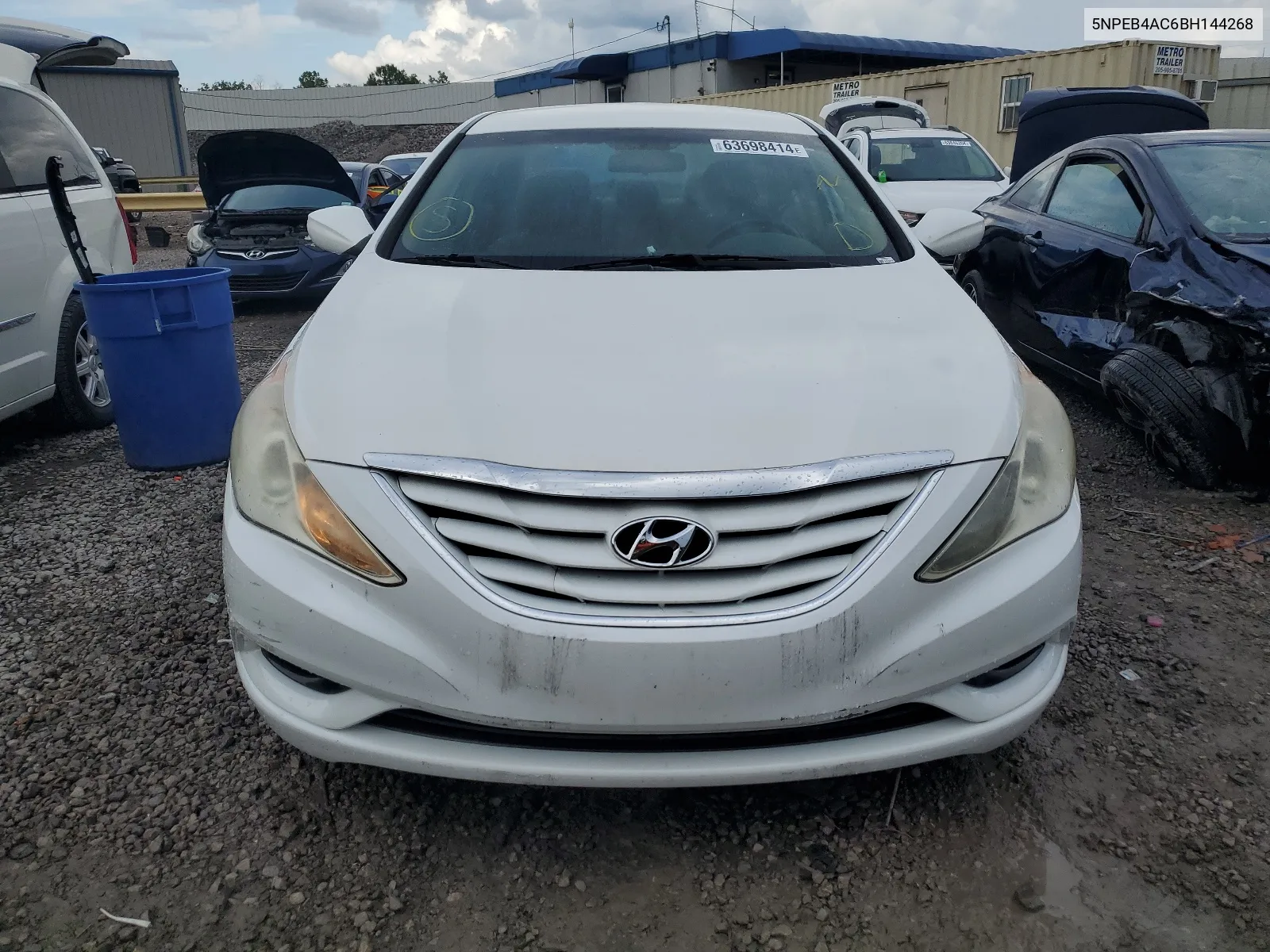 5NPEB4AC6BH144268 2011 Hyundai Sonata Gls