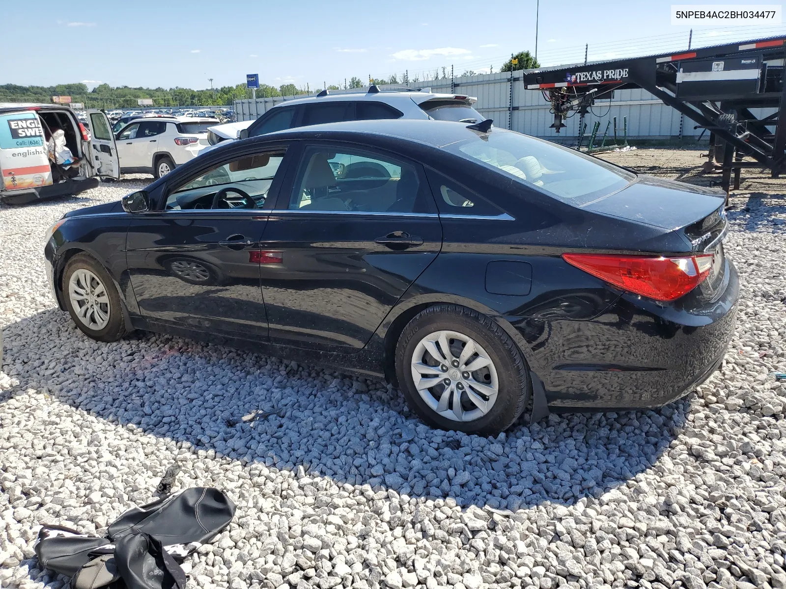 5NPEB4AC2BH034477 2011 Hyundai Sonata Gls