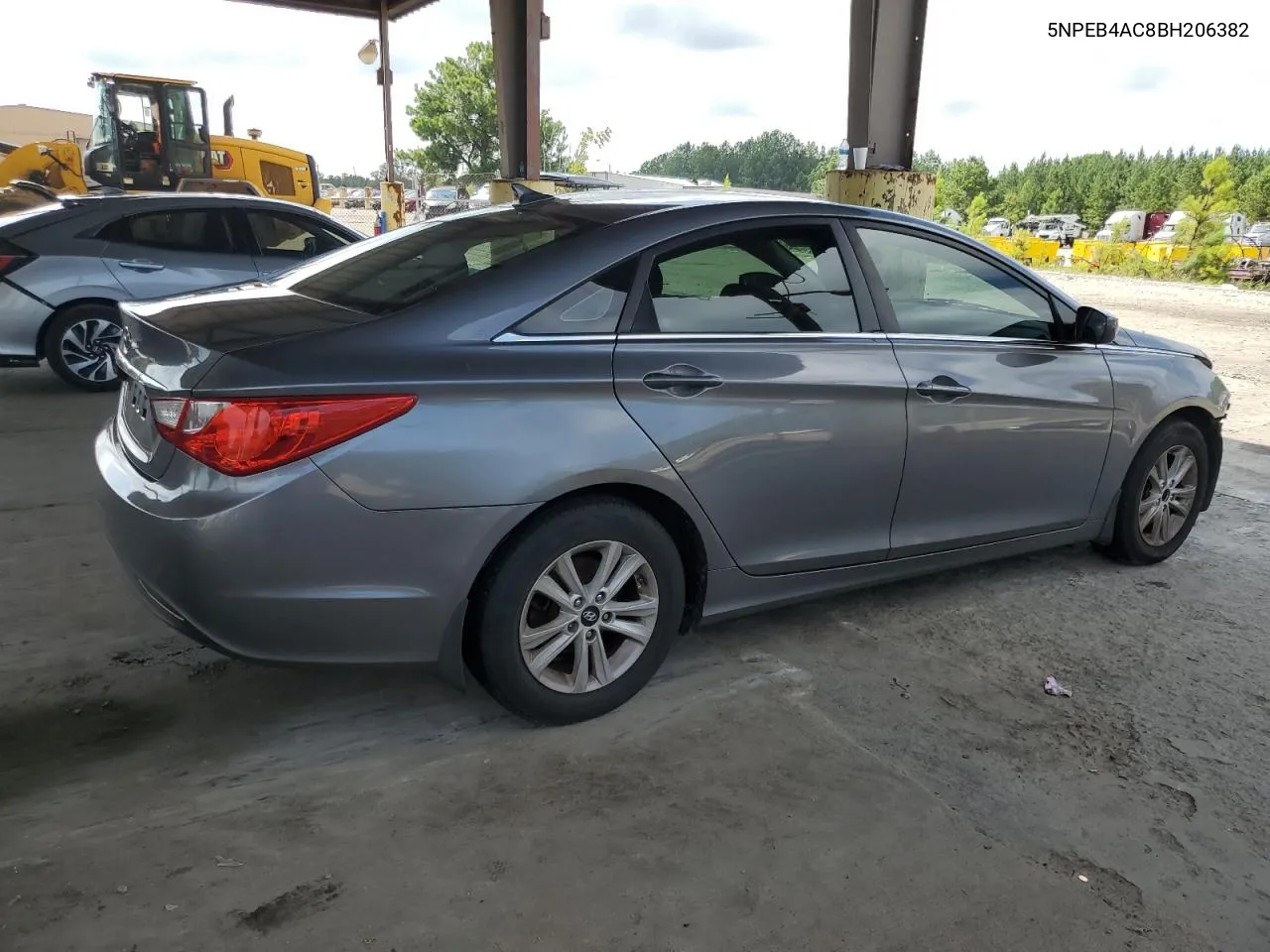 2011 Hyundai Sonata Gls VIN: 5NPEB4AC8BH206382 Lot: 64176034