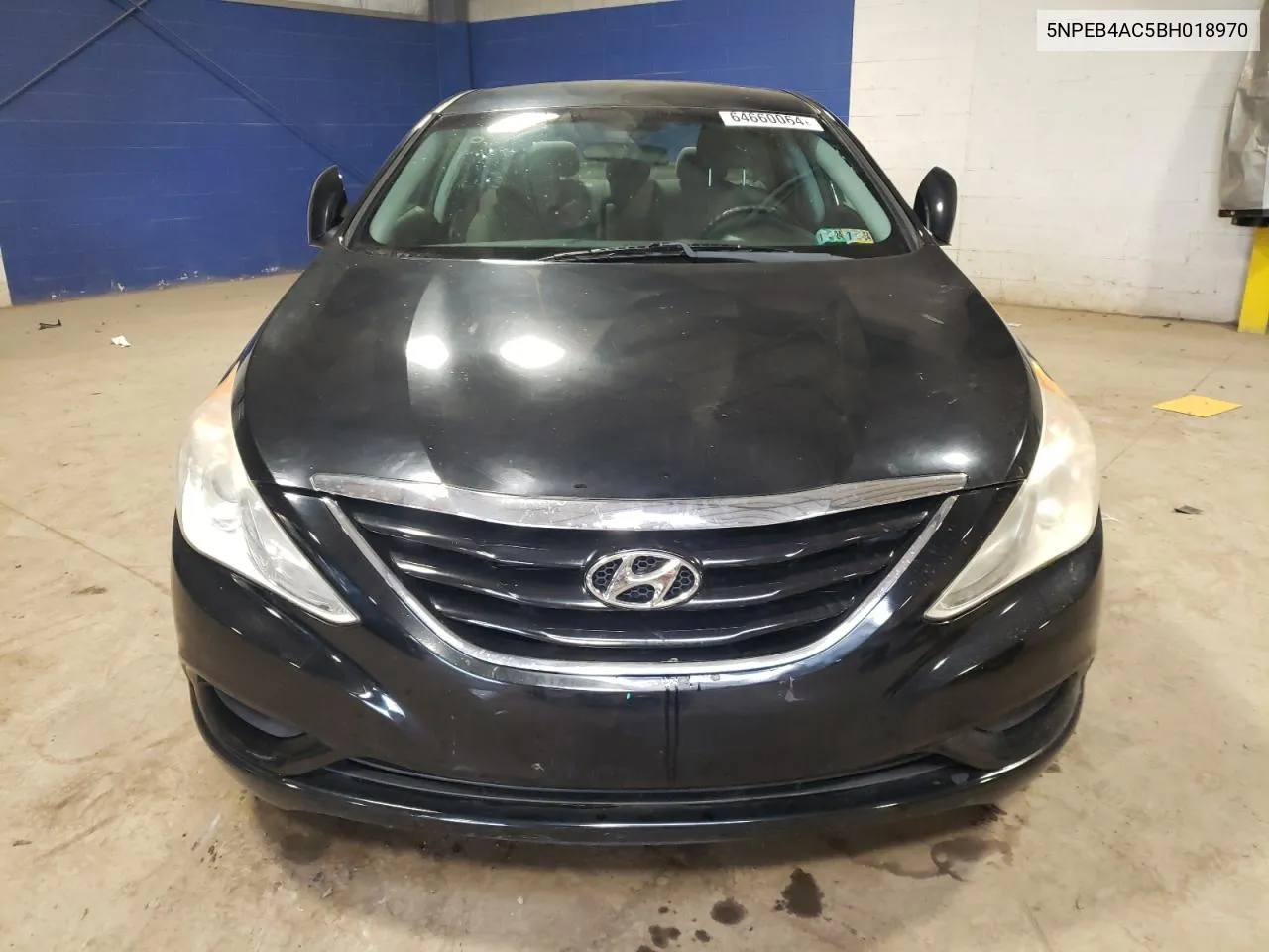 2011 Hyundai Sonata Gls VIN: 5NPEB4AC5BH018970 Lot: 64660064