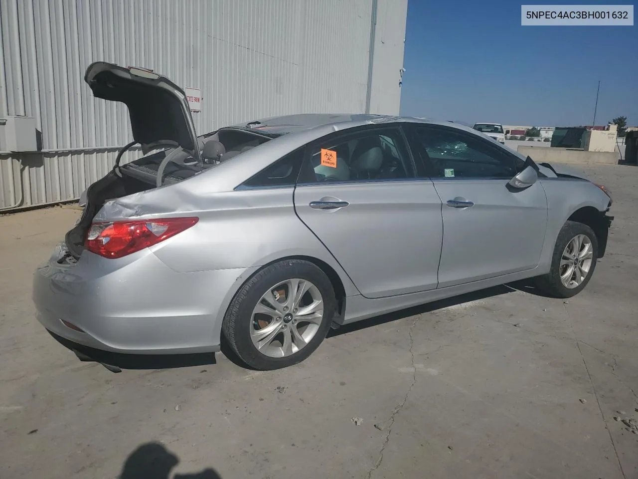 5NPEC4AC3BH001632 2011 Hyundai Sonata Se