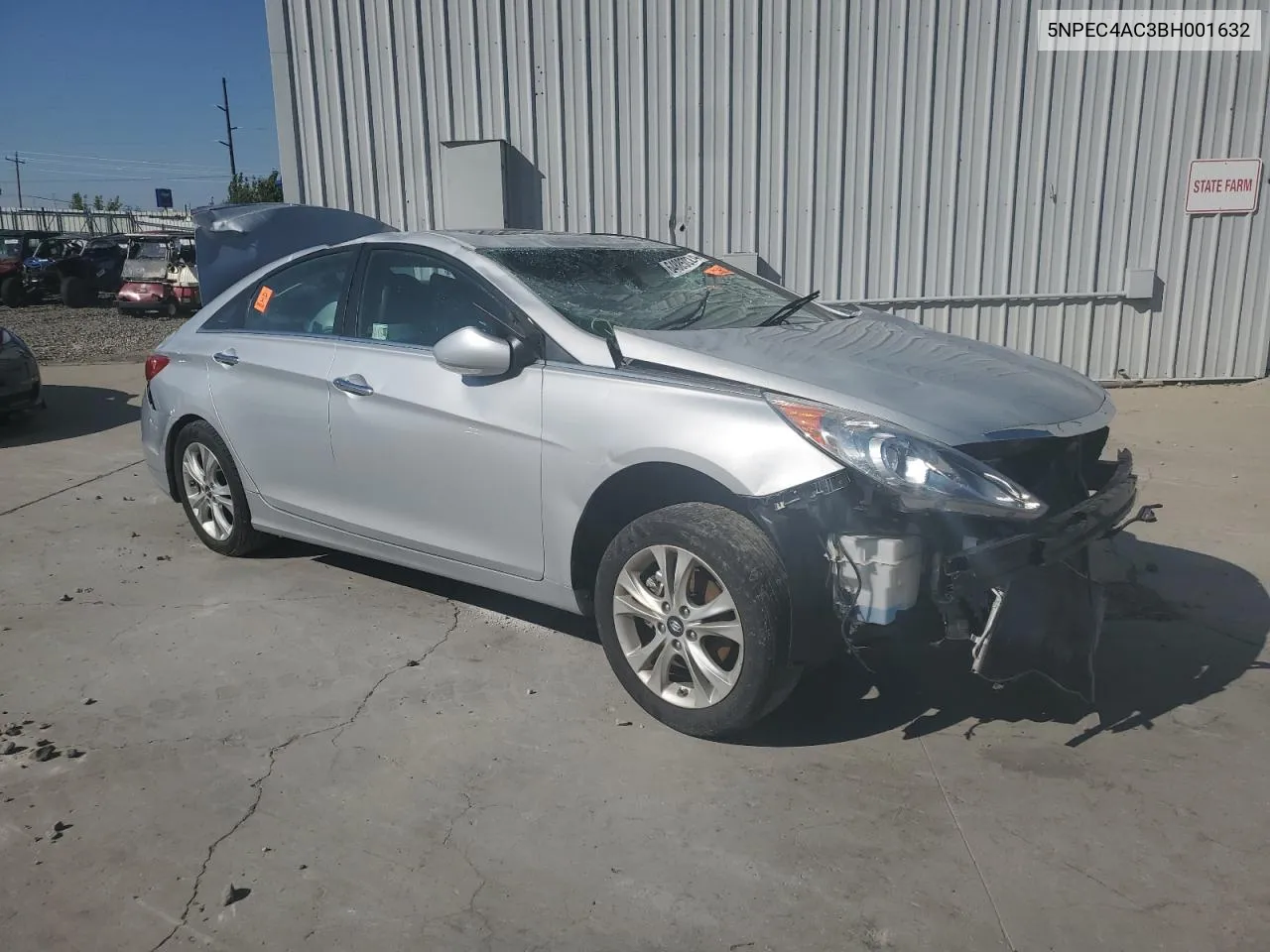 2011 Hyundai Sonata Se VIN: 5NPEC4AC3BH001632 Lot: 64885024