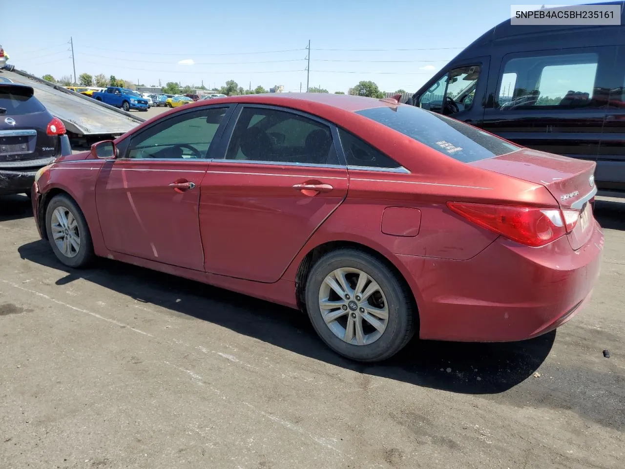 2011 Hyundai Sonata Gls VIN: 5NPEB4AC5BH235161 Lot: 65053354