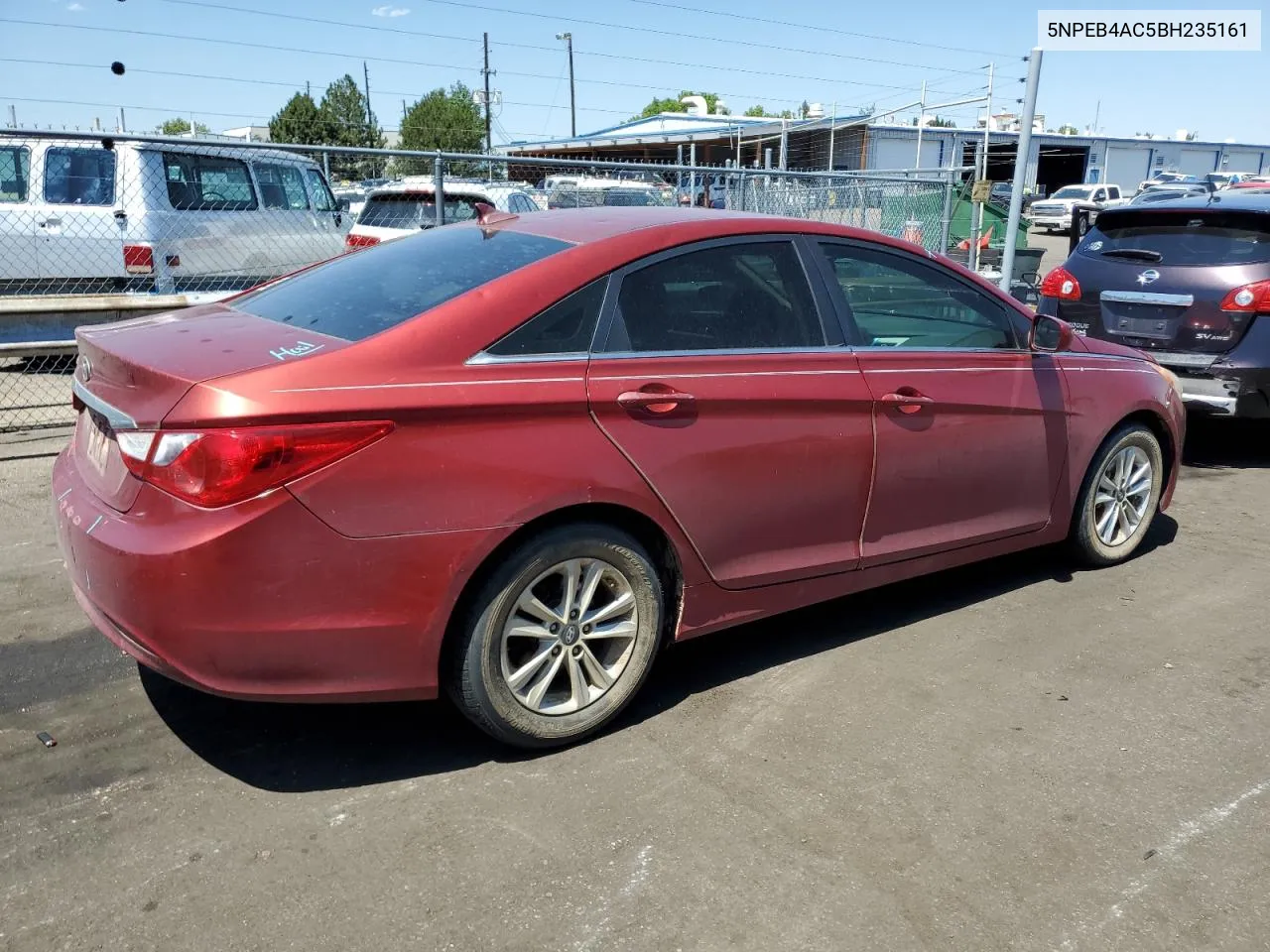 5NPEB4AC5BH235161 2011 Hyundai Sonata Gls