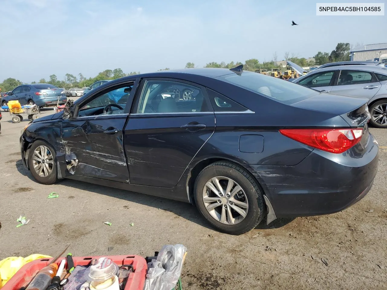 2011 Hyundai Sonata Gls VIN: 5NPEB4AC5BH104585 Lot: 65748354