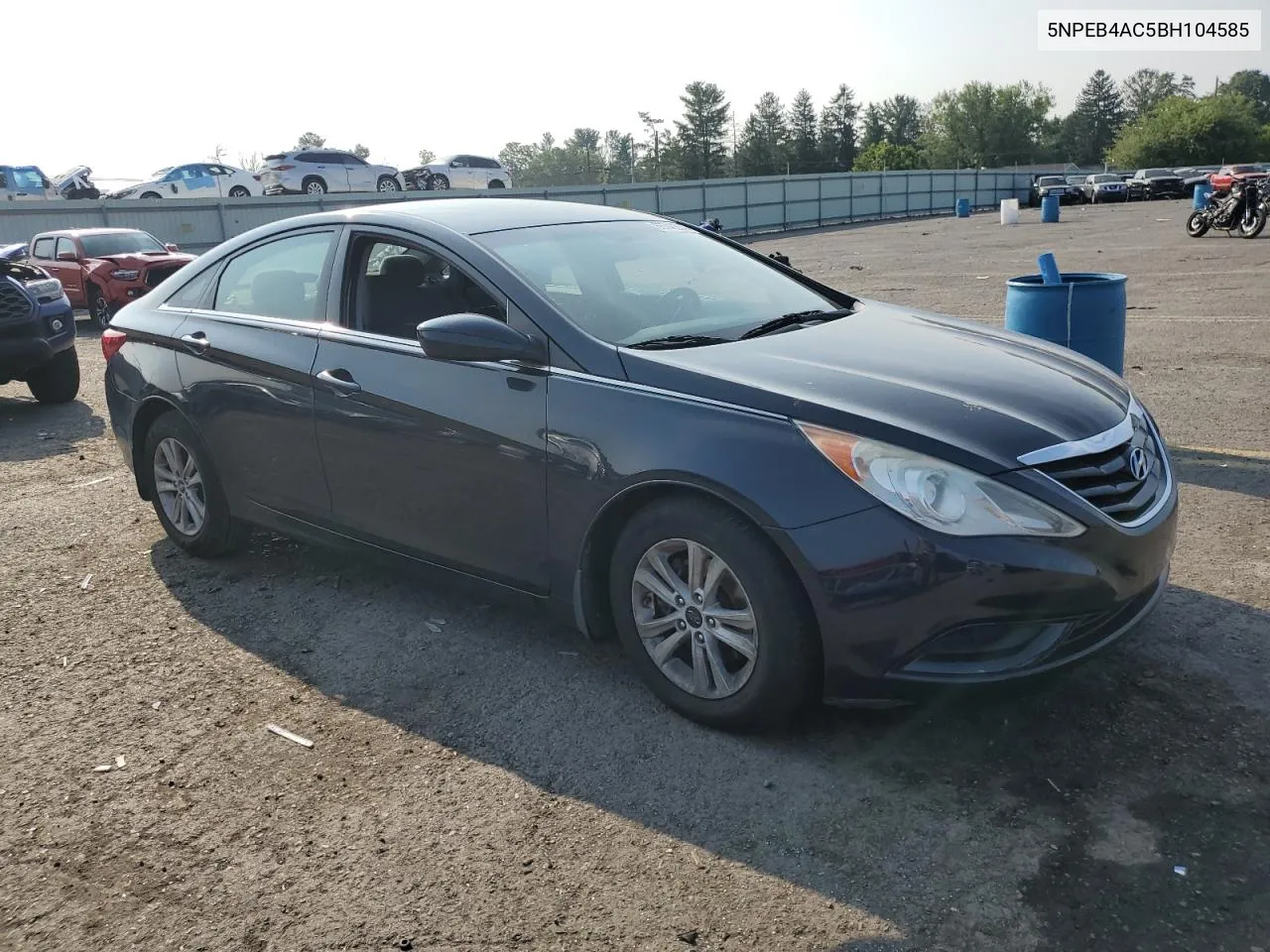 2011 Hyundai Sonata Gls VIN: 5NPEB4AC5BH104585 Lot: 65748354