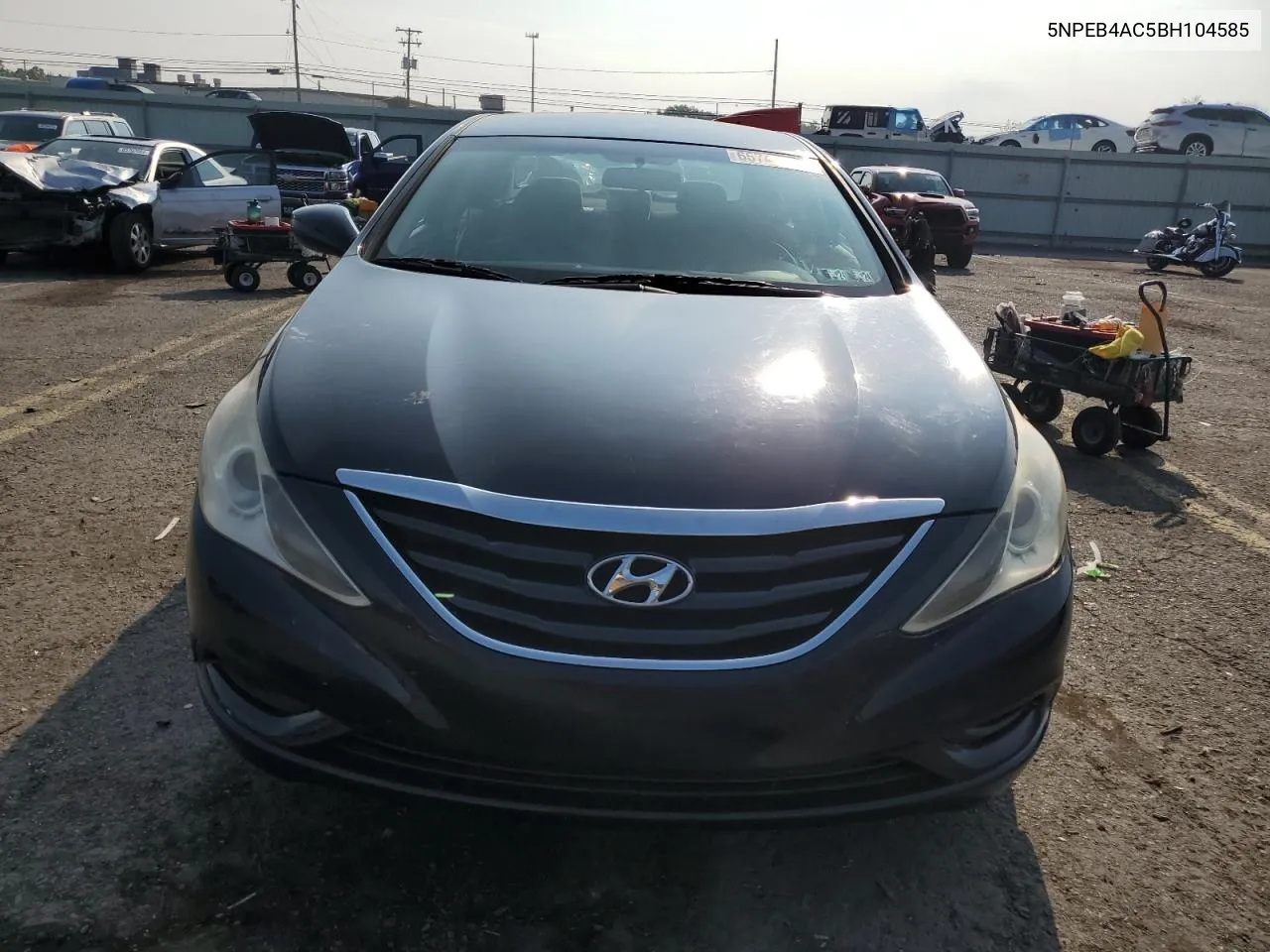 2011 Hyundai Sonata Gls VIN: 5NPEB4AC5BH104585 Lot: 65748354