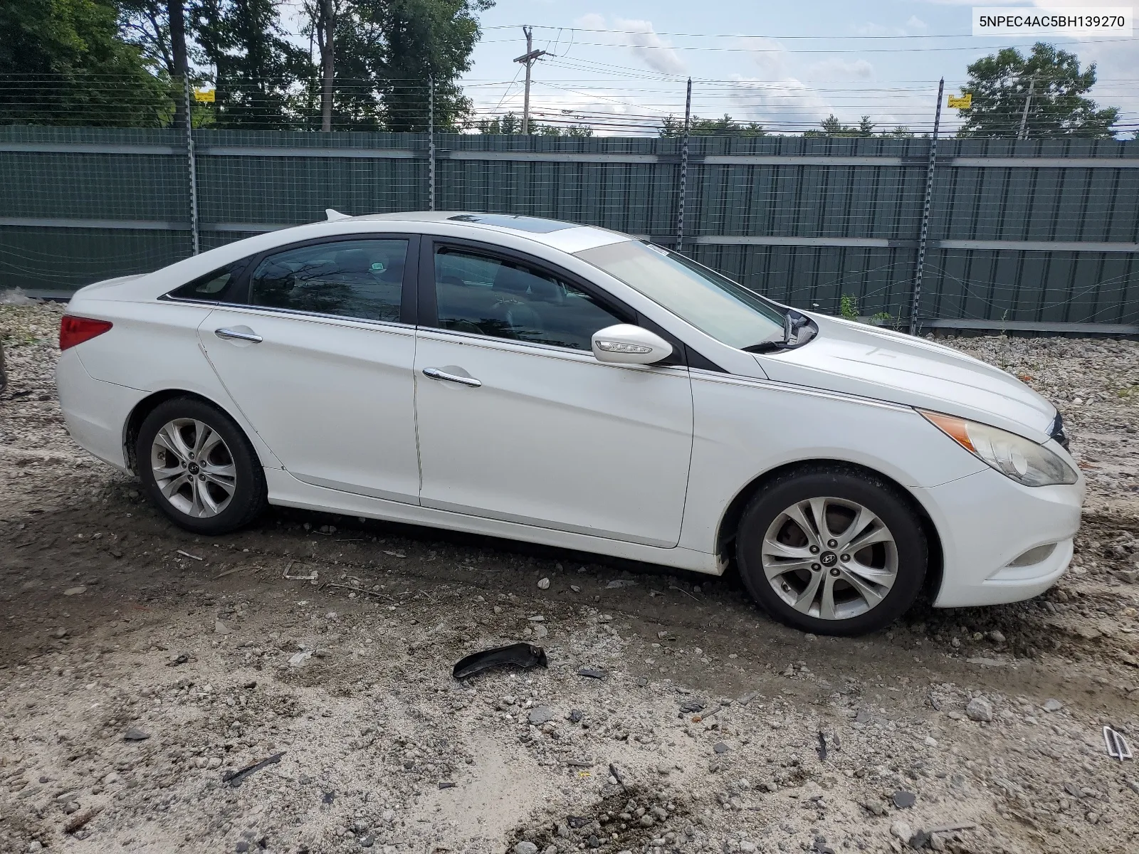 2011 Hyundai Sonata Se VIN: 5NPEC4AC5BH139270 Lot: 66111744