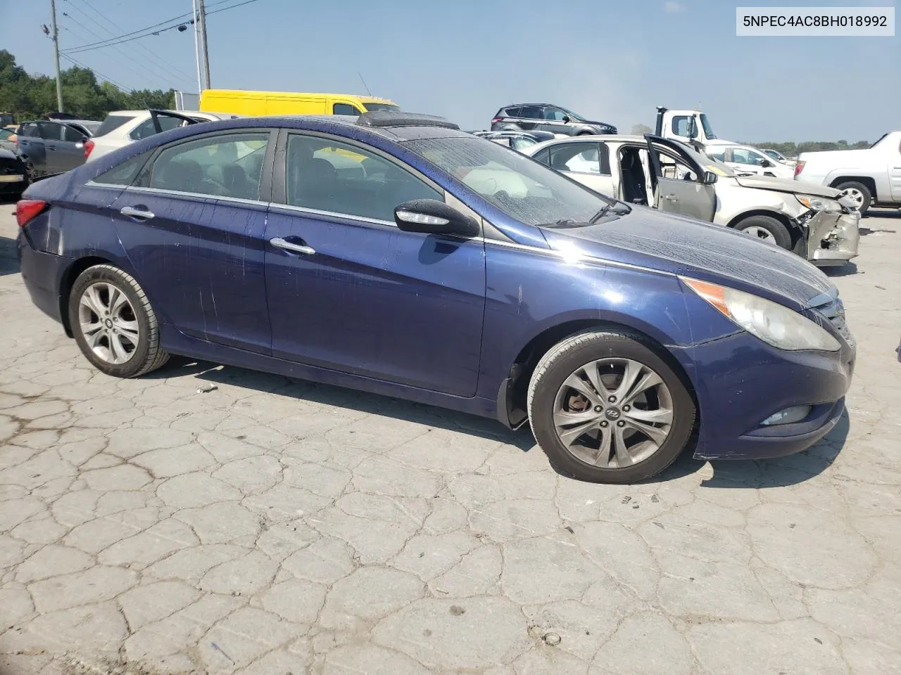 5NPEC4AC8BH018992 2011 Hyundai Sonata Se