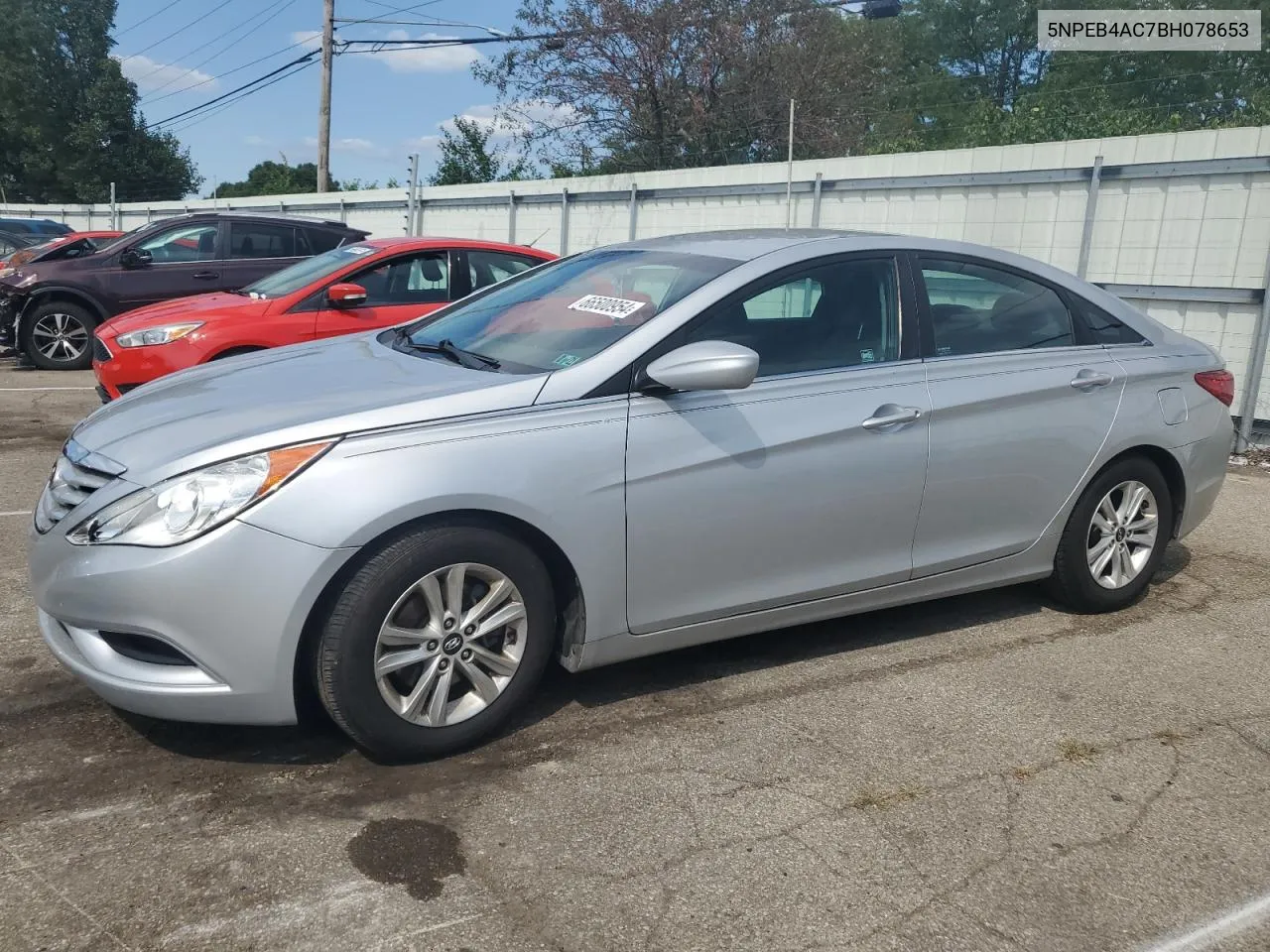 5NPEB4AC7BH078653 2011 Hyundai Sonata Gls