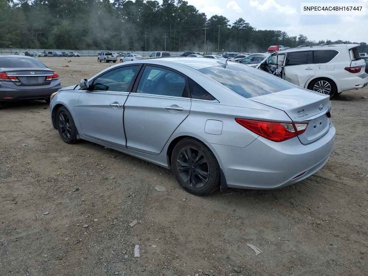 2011 Hyundai Sonata Se VIN: 5NPEC4AC4BH167447 Lot: 66870924