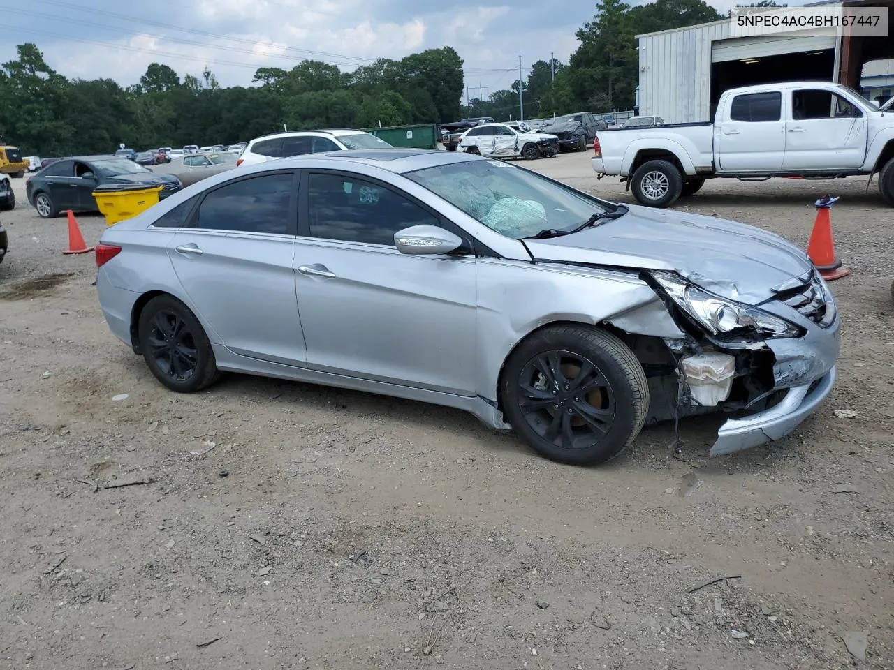 2011 Hyundai Sonata Se VIN: 5NPEC4AC4BH167447 Lot: 66870924