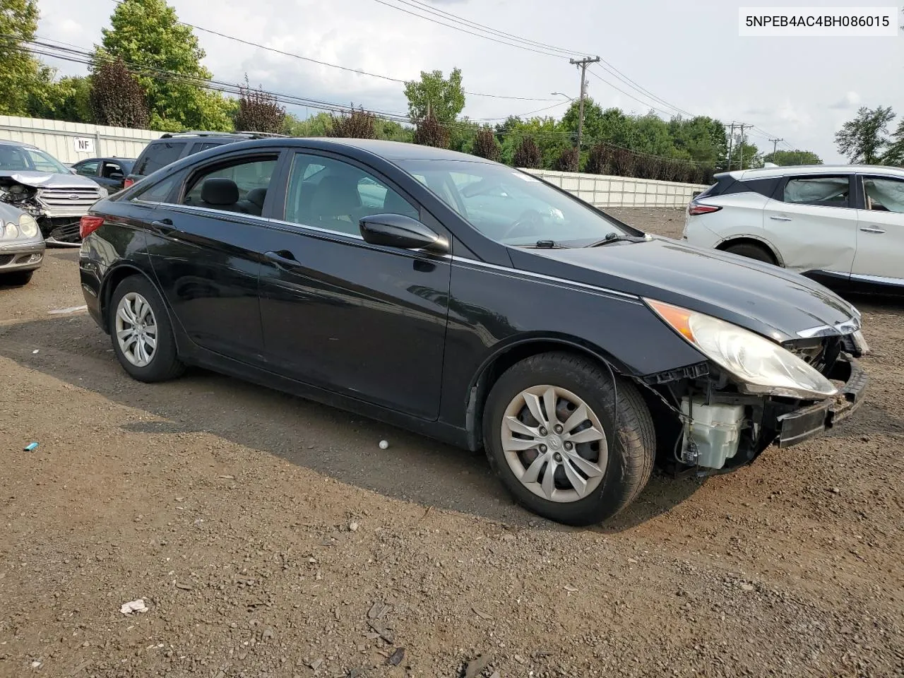 5NPEB4AC4BH086015 2011 Hyundai Sonata Gls