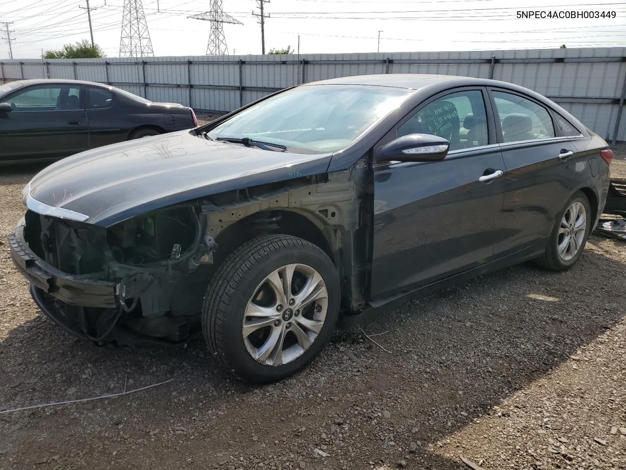 2011 Hyundai Sonata Se VIN: 5NPEC4AC0BH003449 Lot: 68020624