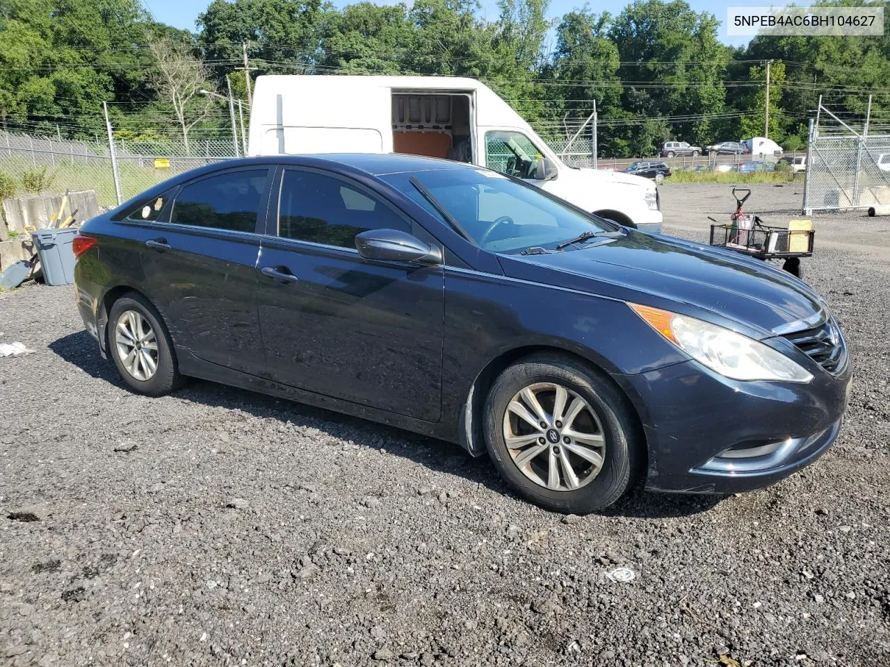 5NPEB4AC6BH104627 2011 Hyundai Sonata Gls