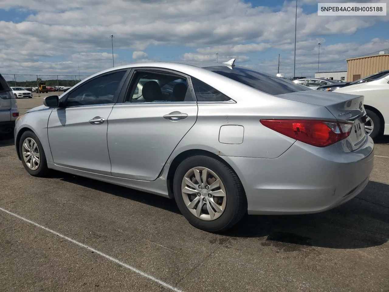 2011 Hyundai Sonata Gls VIN: 5NPEB4AC4BH005188 Lot: 68311704