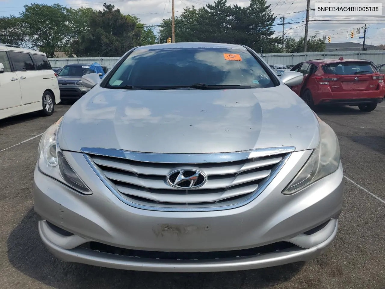 5NPEB4AC4BH005188 2011 Hyundai Sonata Gls