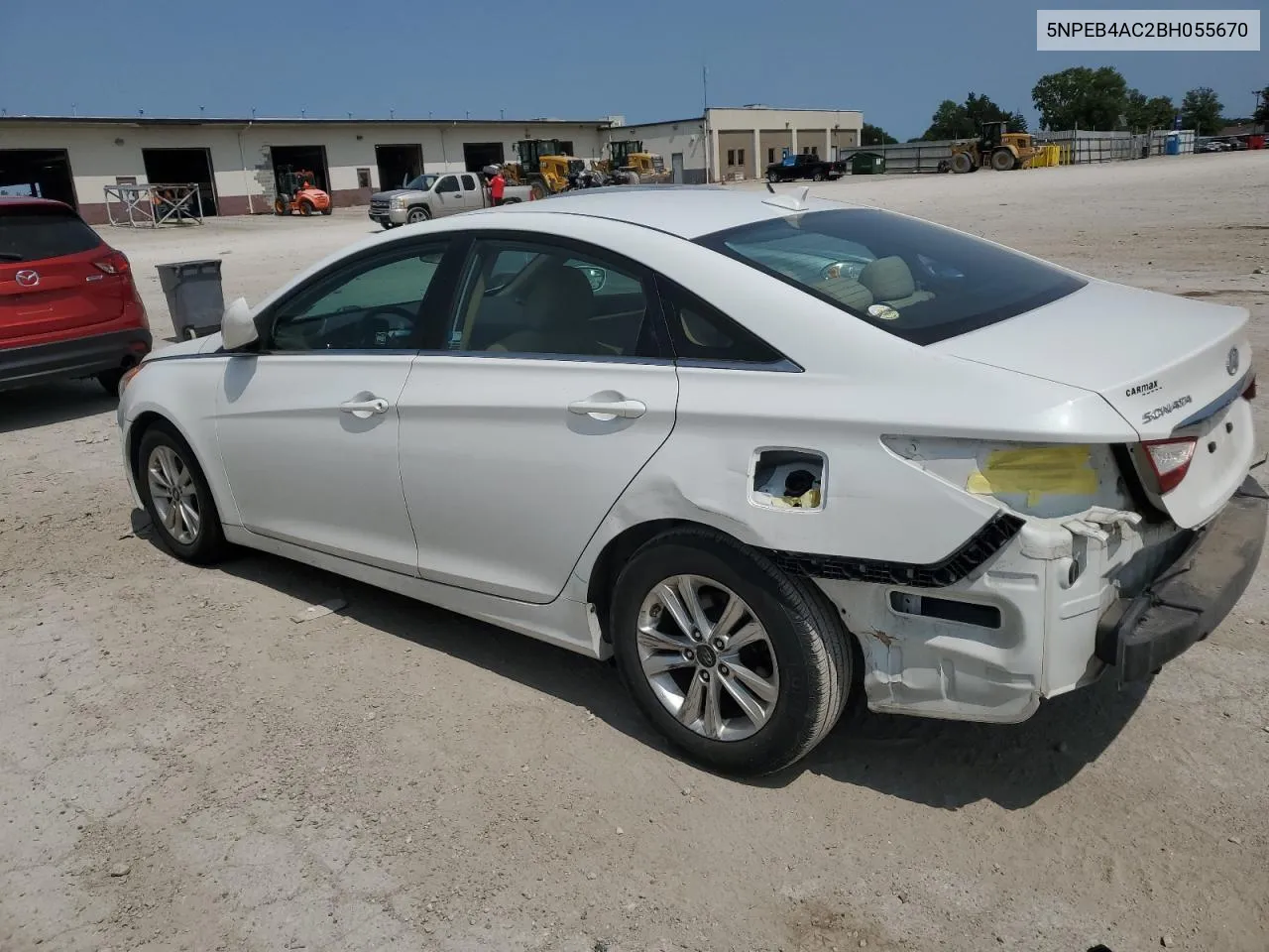 2011 Hyundai Sonata Gls VIN: 5NPEB4AC2BH055670 Lot: 68367824