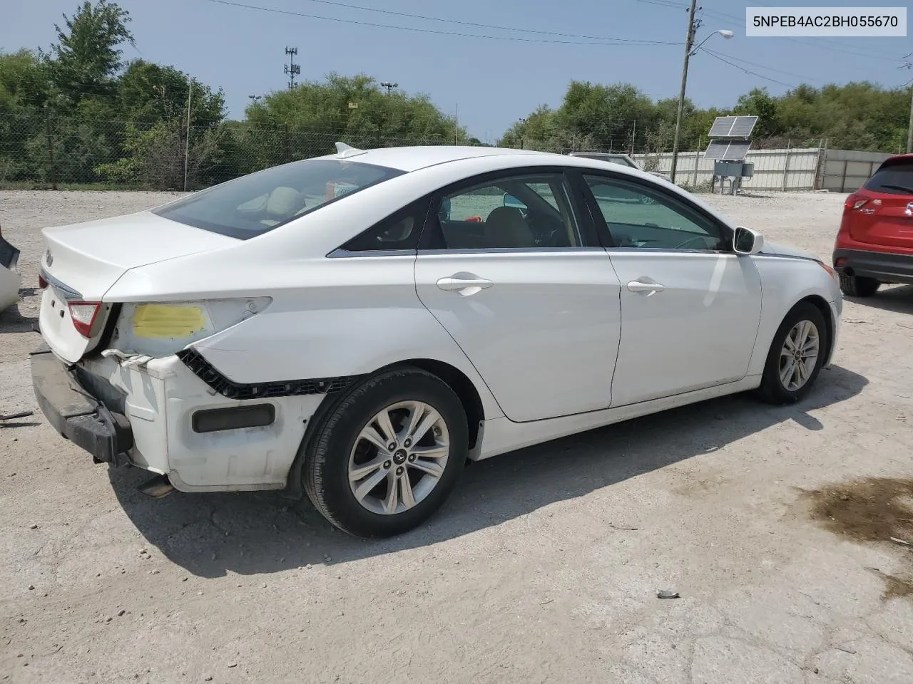 5NPEB4AC2BH055670 2011 Hyundai Sonata Gls