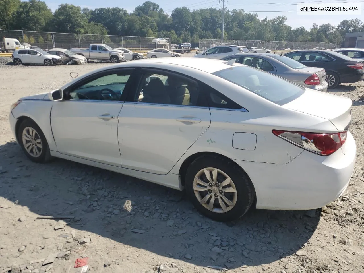 2011 Hyundai Sonata Gls VIN: 5NPEB4AC2BH159494 Lot: 68387994