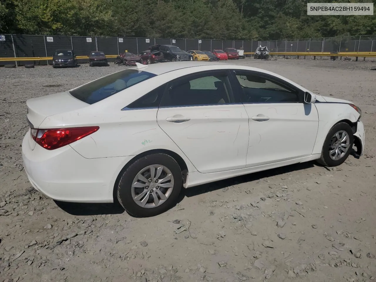 2011 Hyundai Sonata Gls VIN: 5NPEB4AC2BH159494 Lot: 68387994