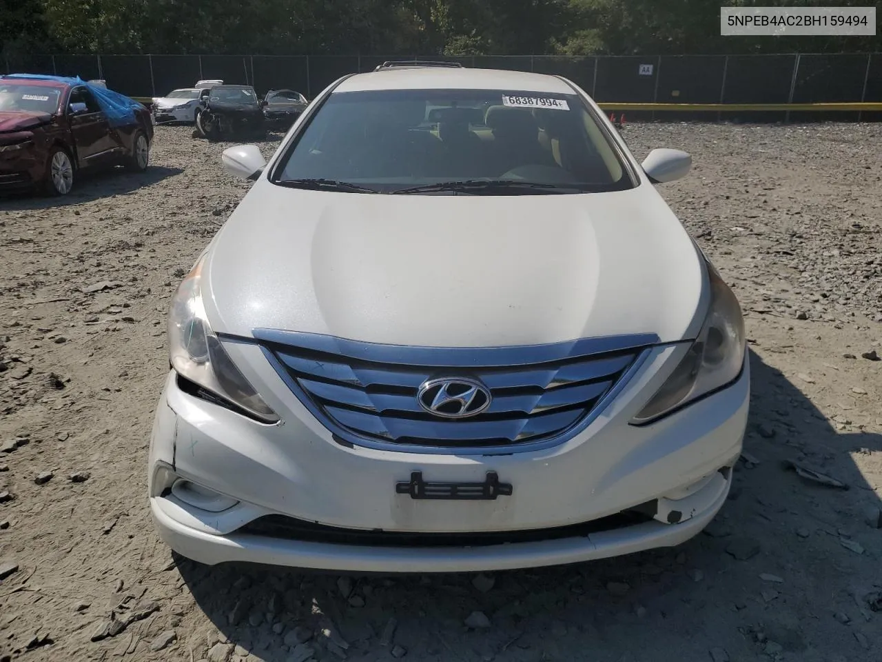 2011 Hyundai Sonata Gls VIN: 5NPEB4AC2BH159494 Lot: 68387994