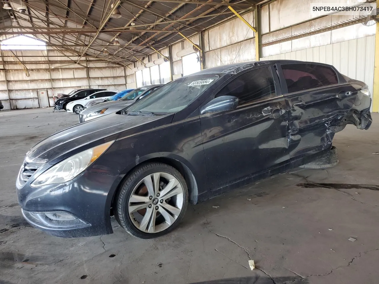 2011 Hyundai Sonata Gls VIN: 5NPEB4AC3BH073417 Lot: 68509884