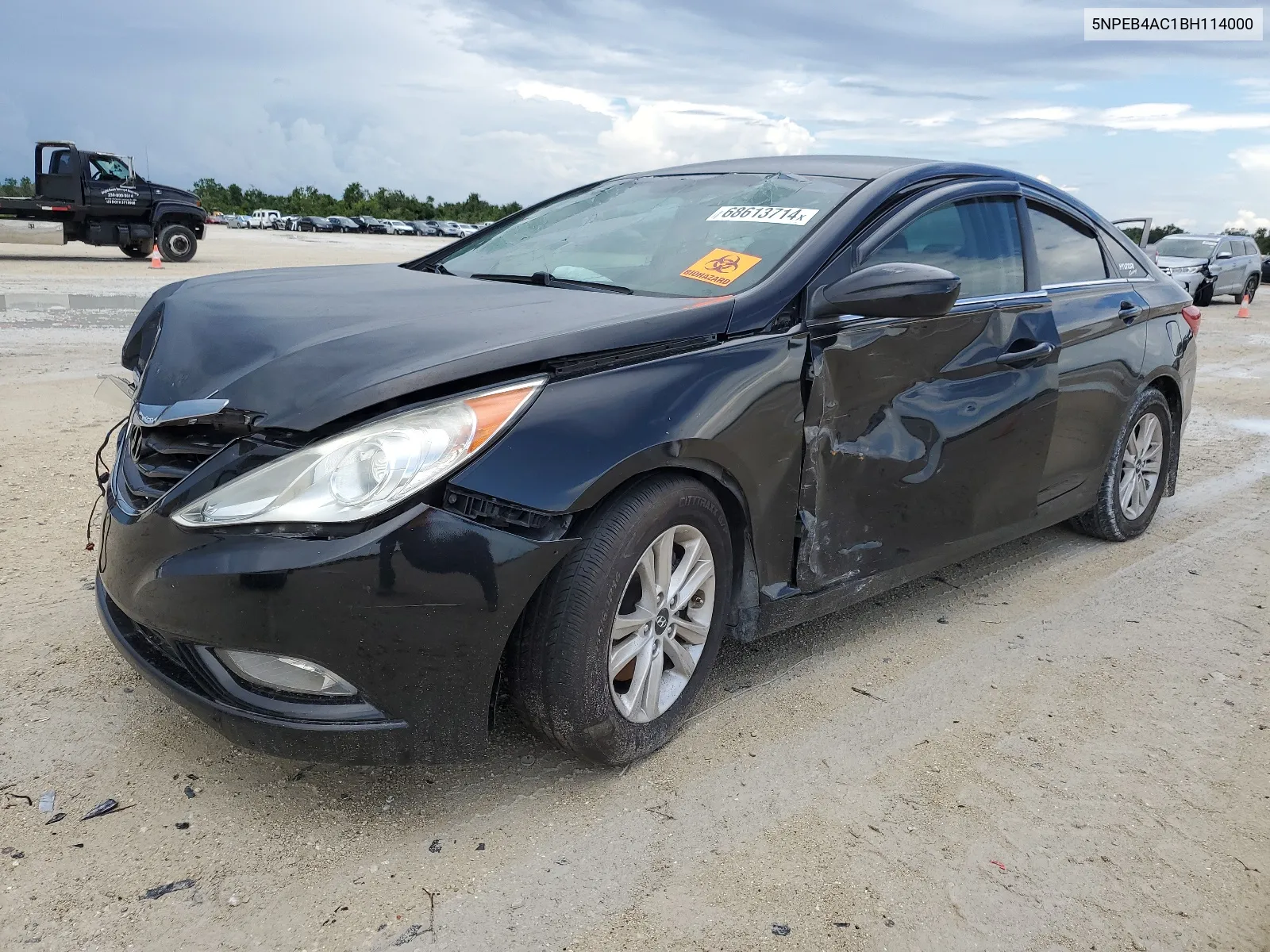 2011 Hyundai Sonata Gls VIN: 5NPEB4AC1BH114000 Lot: 68613714