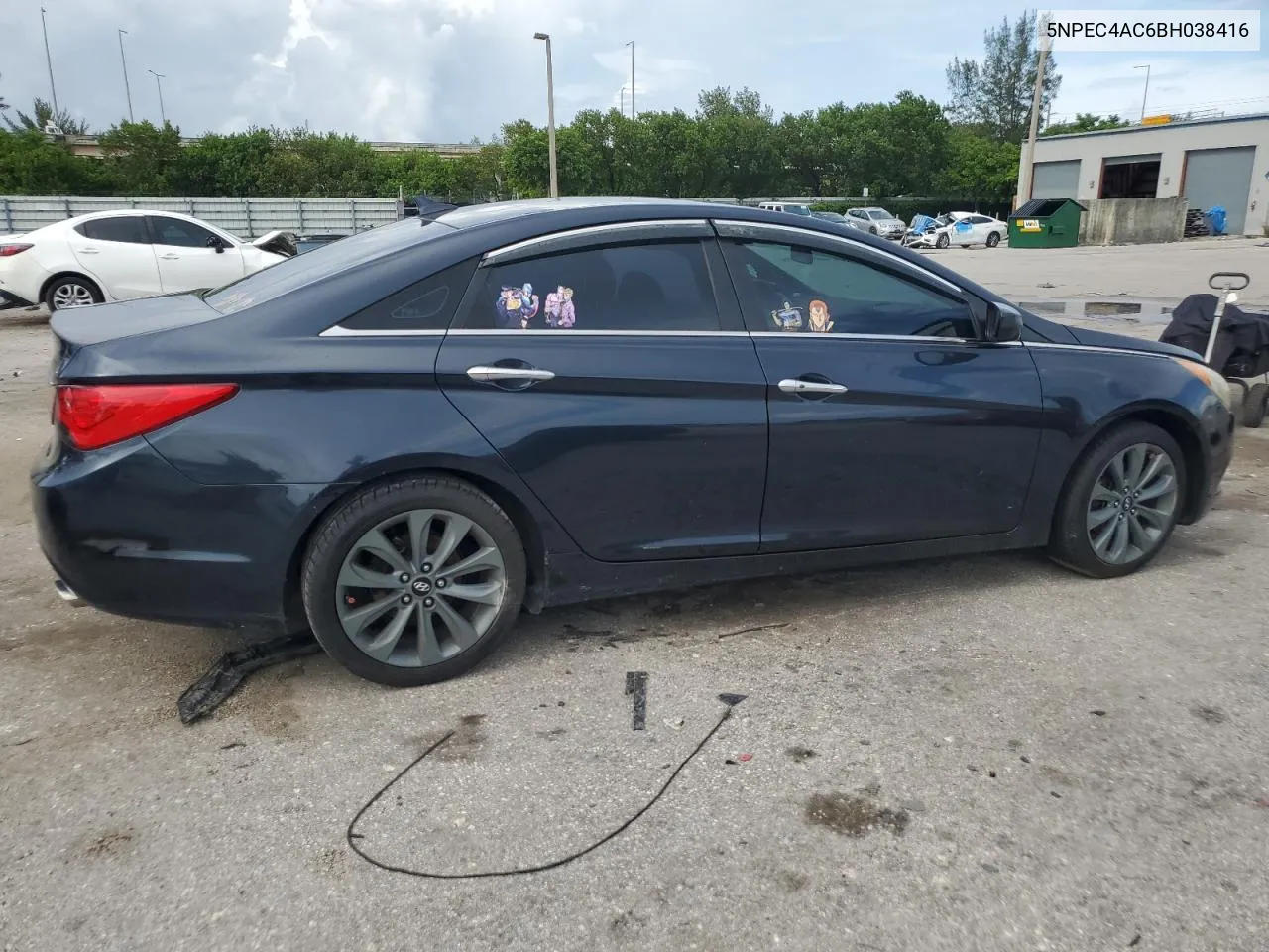 2011 Hyundai Sonata Se VIN: 5NPEC4AC6BH038416 Lot: 68746544