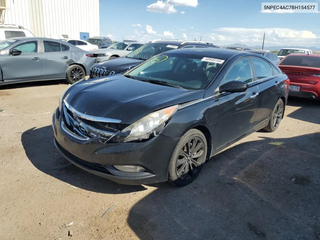 2011 Hyundai Sonata Se VIN: 5NPEC4AC7BH154577 Lot: 68949144