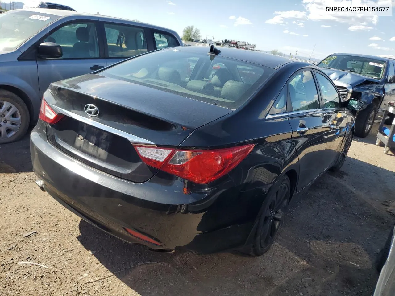 5NPEC4AC7BH154577 2011 Hyundai Sonata Se