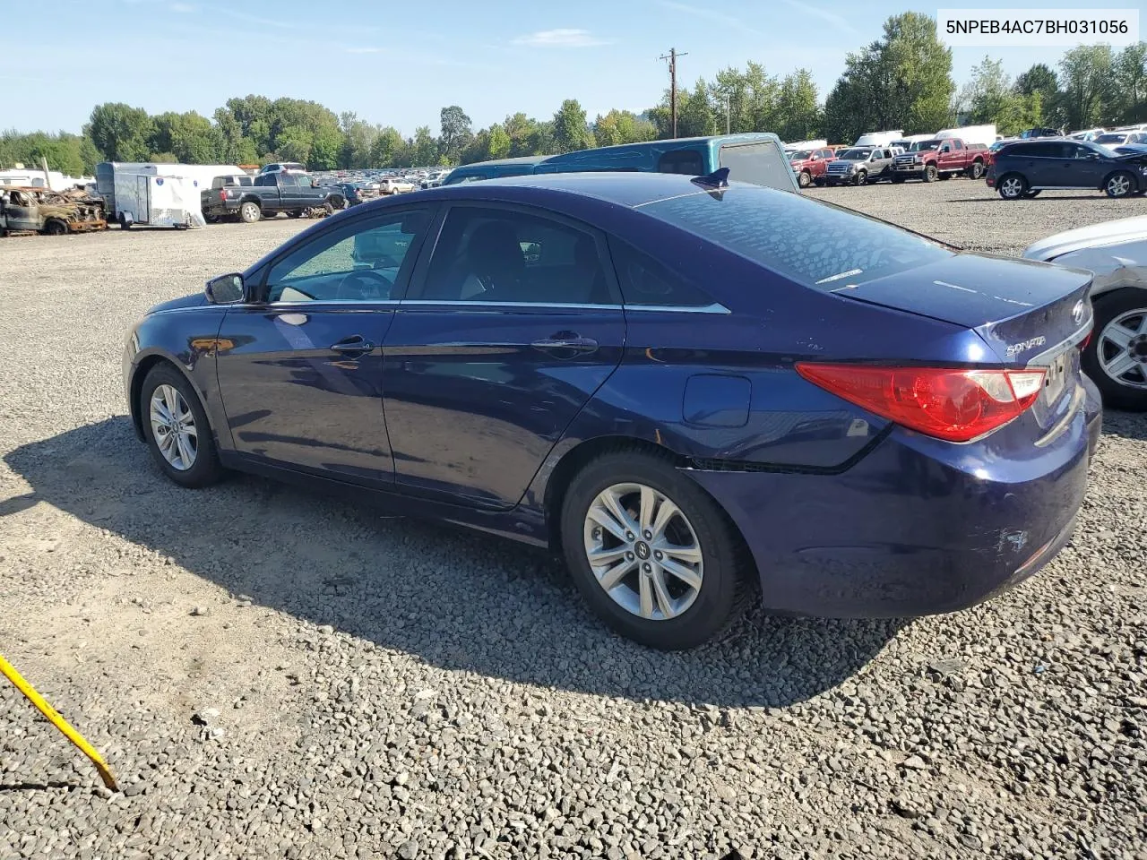 5NPEB4AC7BH031056 2011 Hyundai Sonata Gls