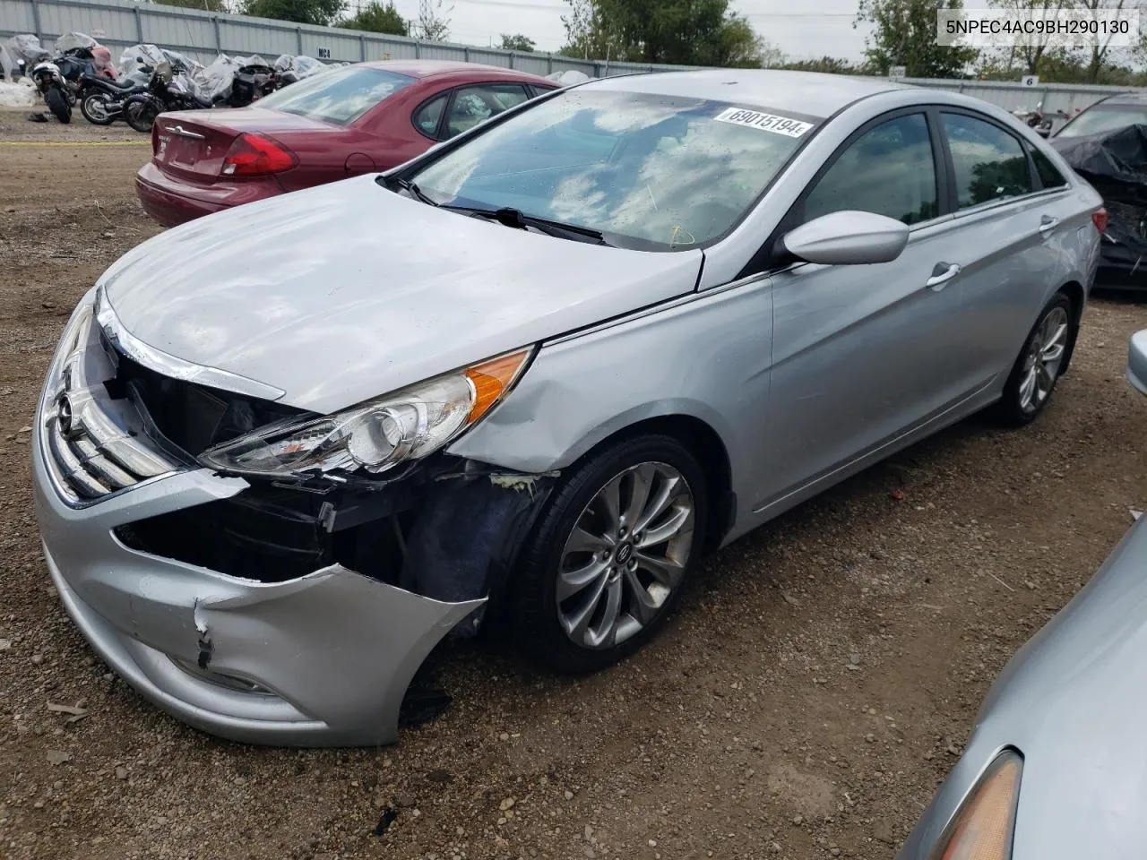 2011 Hyundai Sonata Se VIN: 5NPEC4AC9BH290130 Lot: 69015194