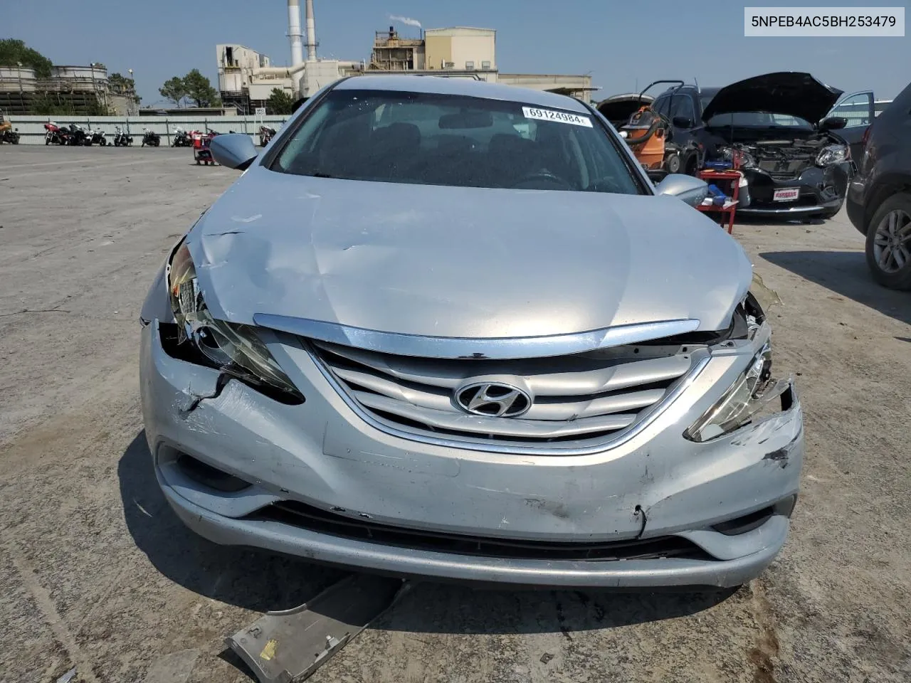 2011 Hyundai Sonata Gls VIN: 5NPEB4AC5BH253479 Lot: 69124984